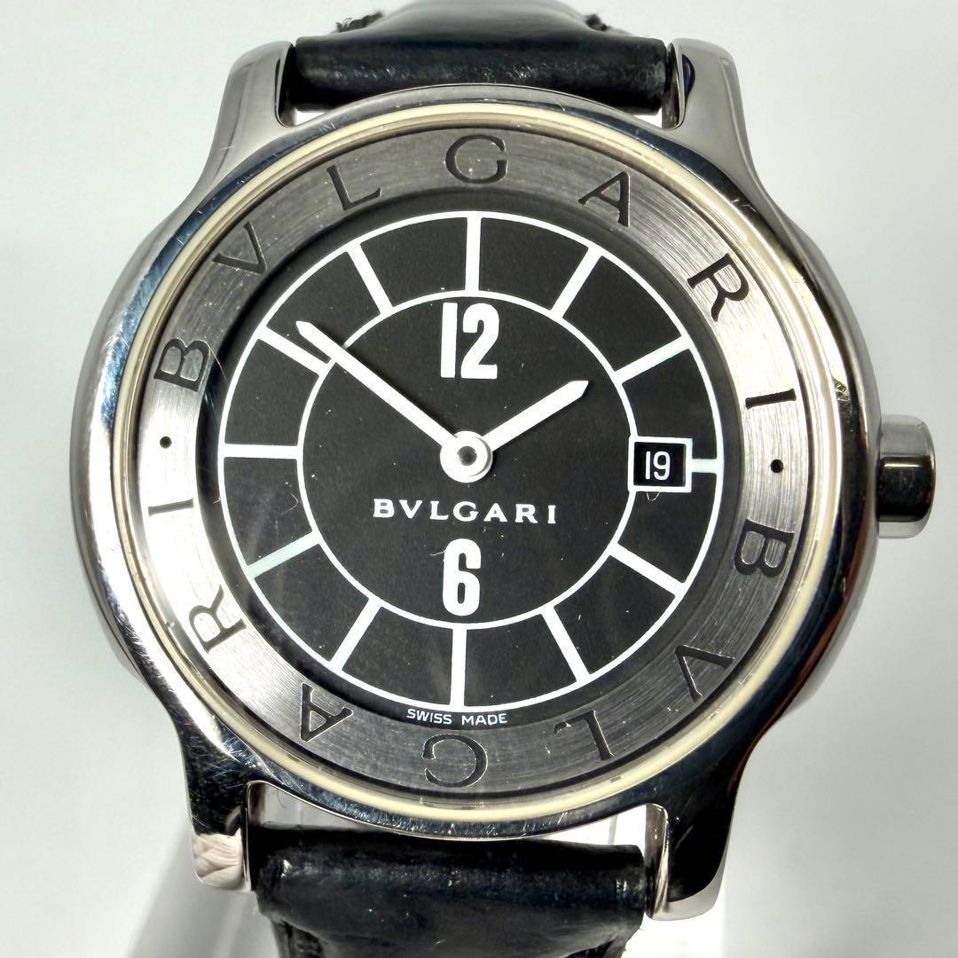 Bvlgari Solotempo ST29S Date Quartz Wristwatch Japan 073479