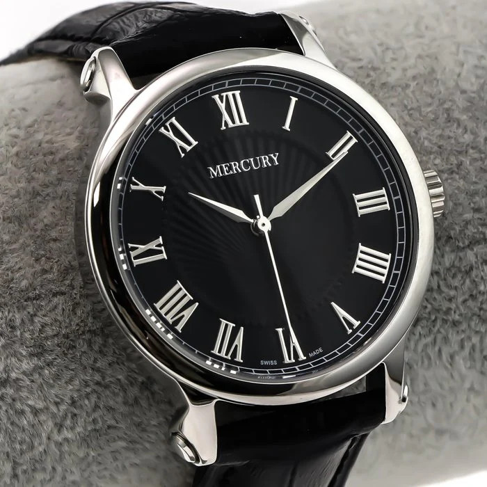 Mercury – Swiss Watch – ME385-SL-3 Swiss Quartz 36 mm ME385 50m (5 ATM, 169 ft)