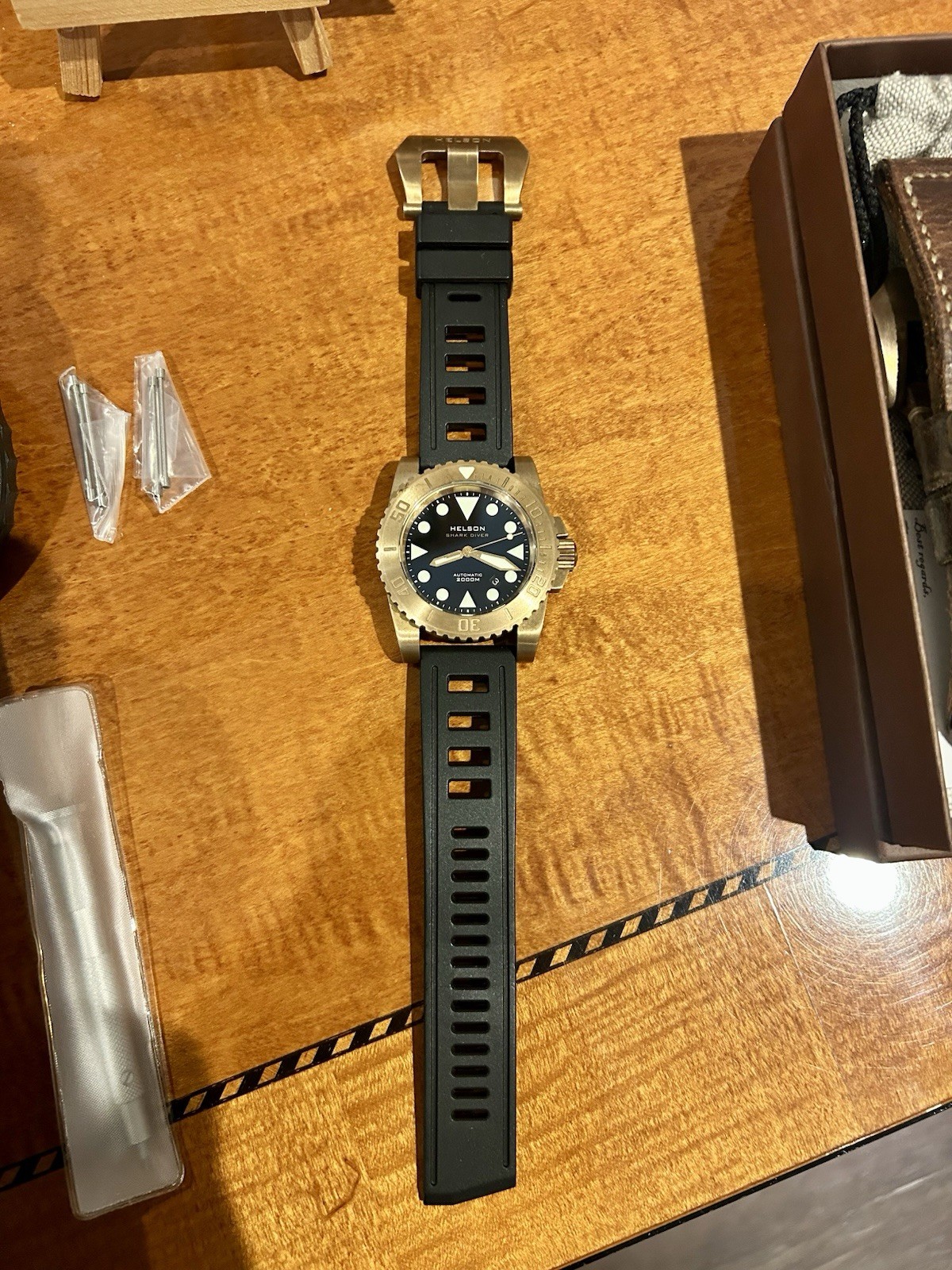 Helson Shark Diver Bronze 2000M | ETA 2824-2 | FULL KIT | RARE | 45MM