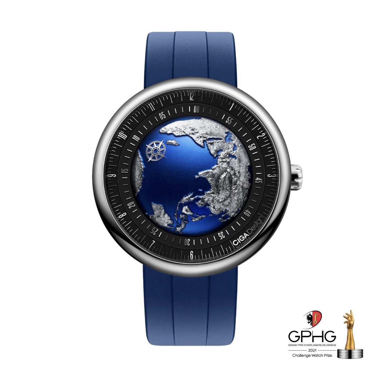 CIGA Design Blue Planet II Titanium 46mm case | Ships with 3 additional bands