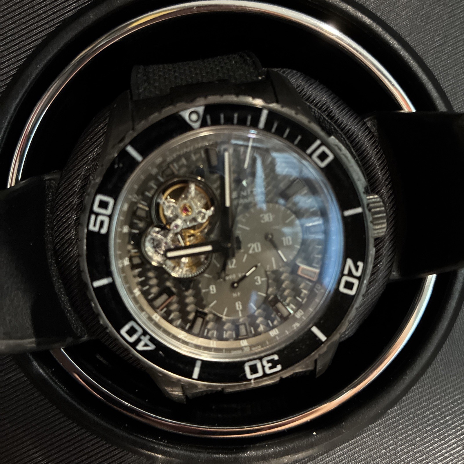 Zenith El Primero Stratos Spindrift 75.2060.4061 / 21.R573 45mm #HDW340.