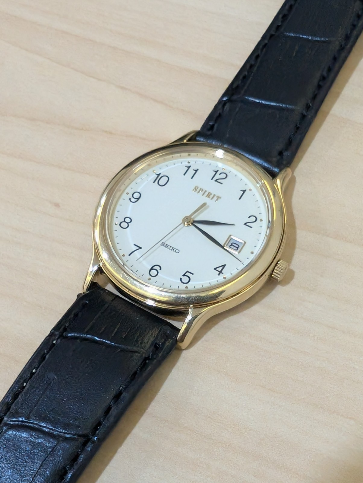 Vintage Seiko Spirit Date Ref: 5E32-6A3A Quartz
