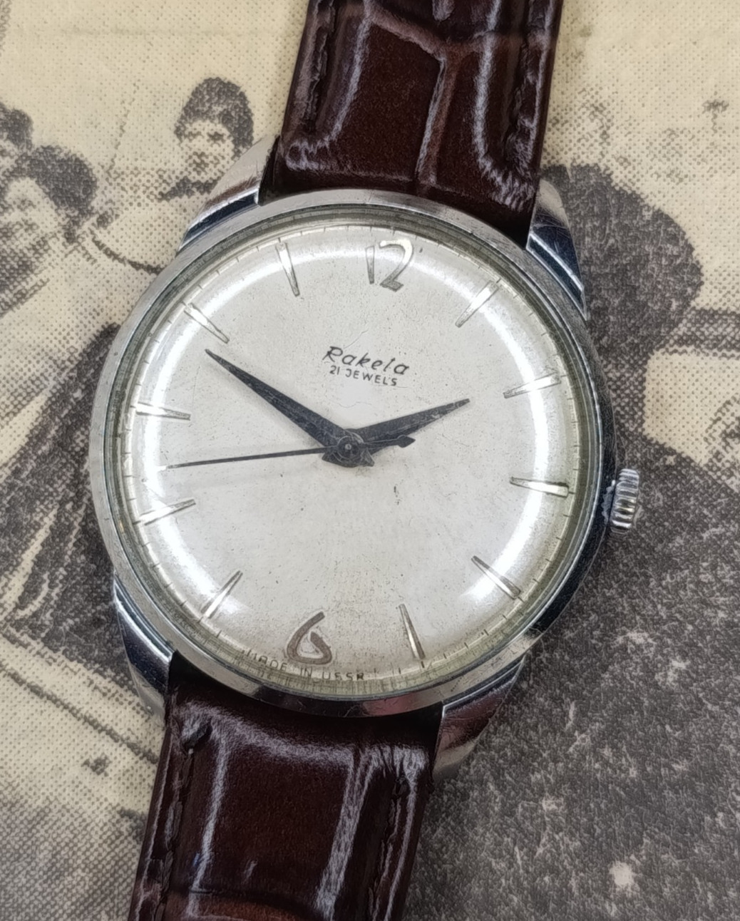 Original Collectiable Soviet Vintage watch Raketa Baltika 2609A.I 21J USSR 1960s