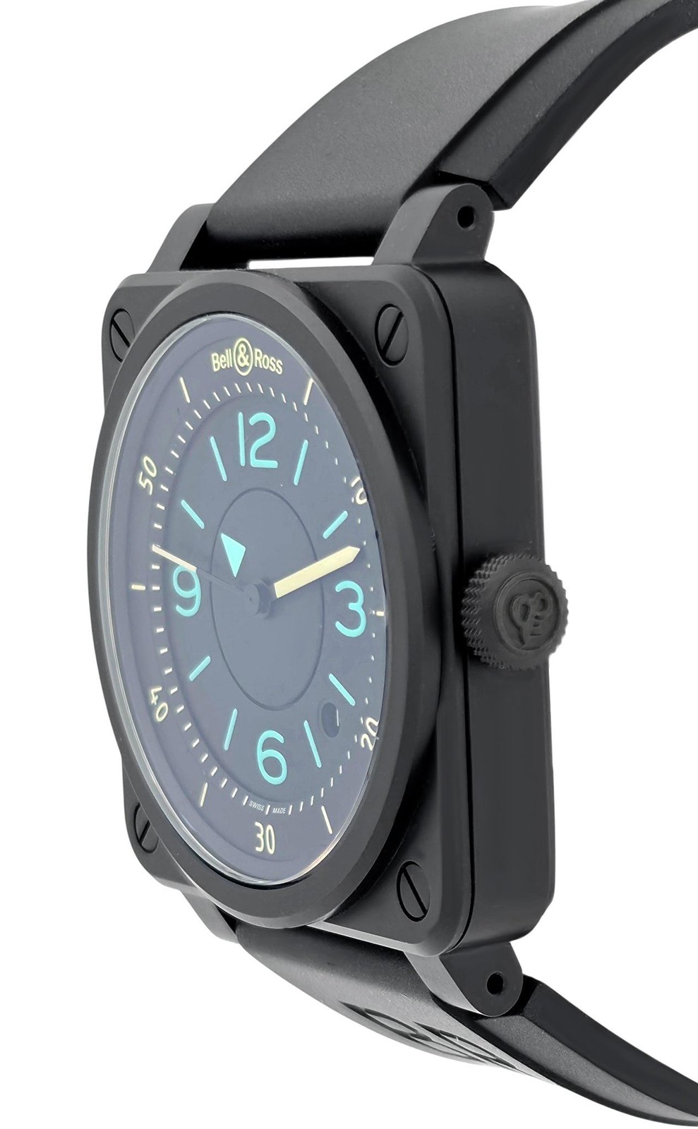 Bell & Ross BI-COMPASS BR 03-92 Date Limited Ed. Ceramic 42MM Men’s Automatic
