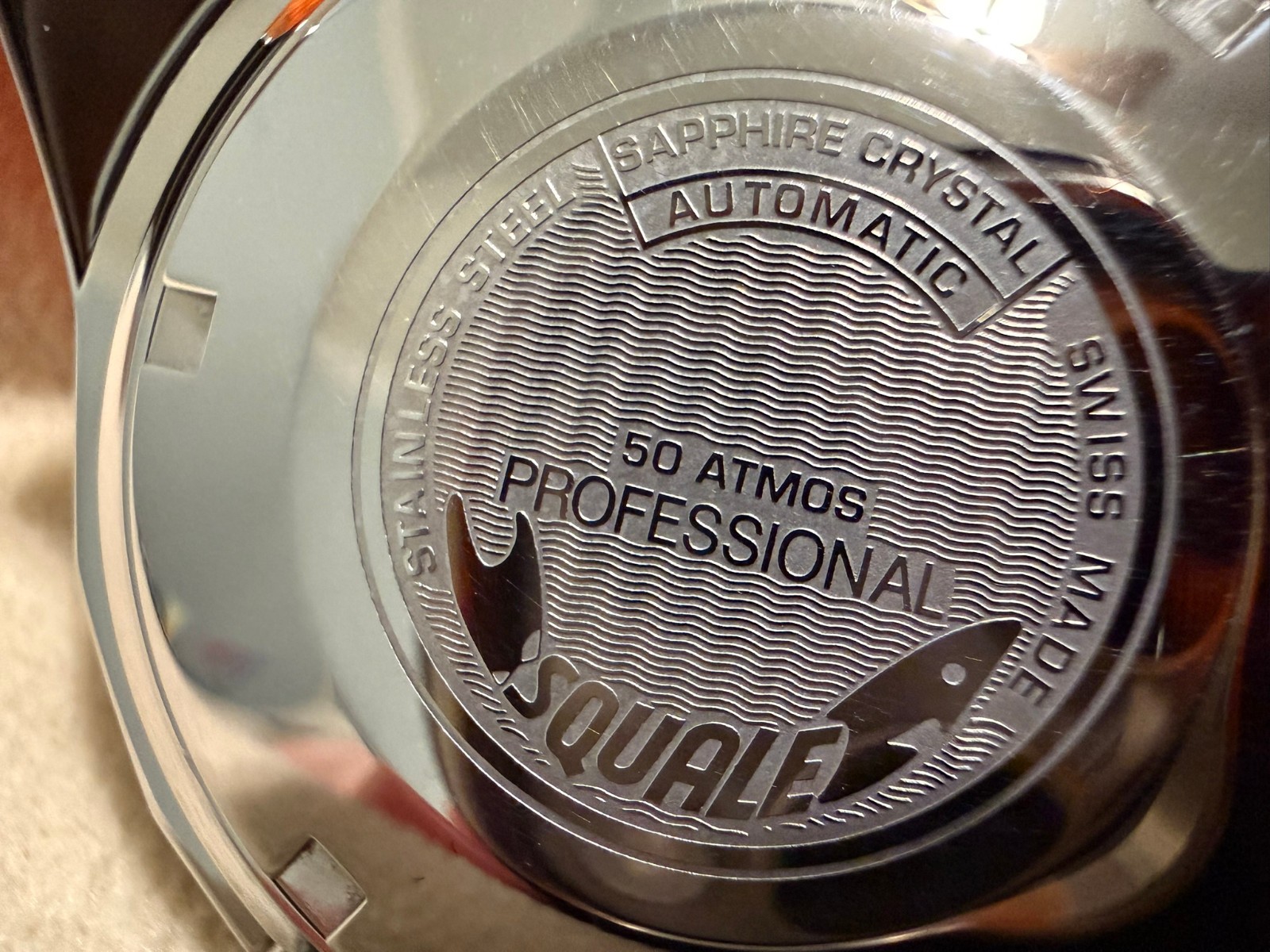 Squale 1521 50 Atmos SQUALE X BEAMS COLLABORATION BEAUTIFUL PAINTED CAMO DIAL