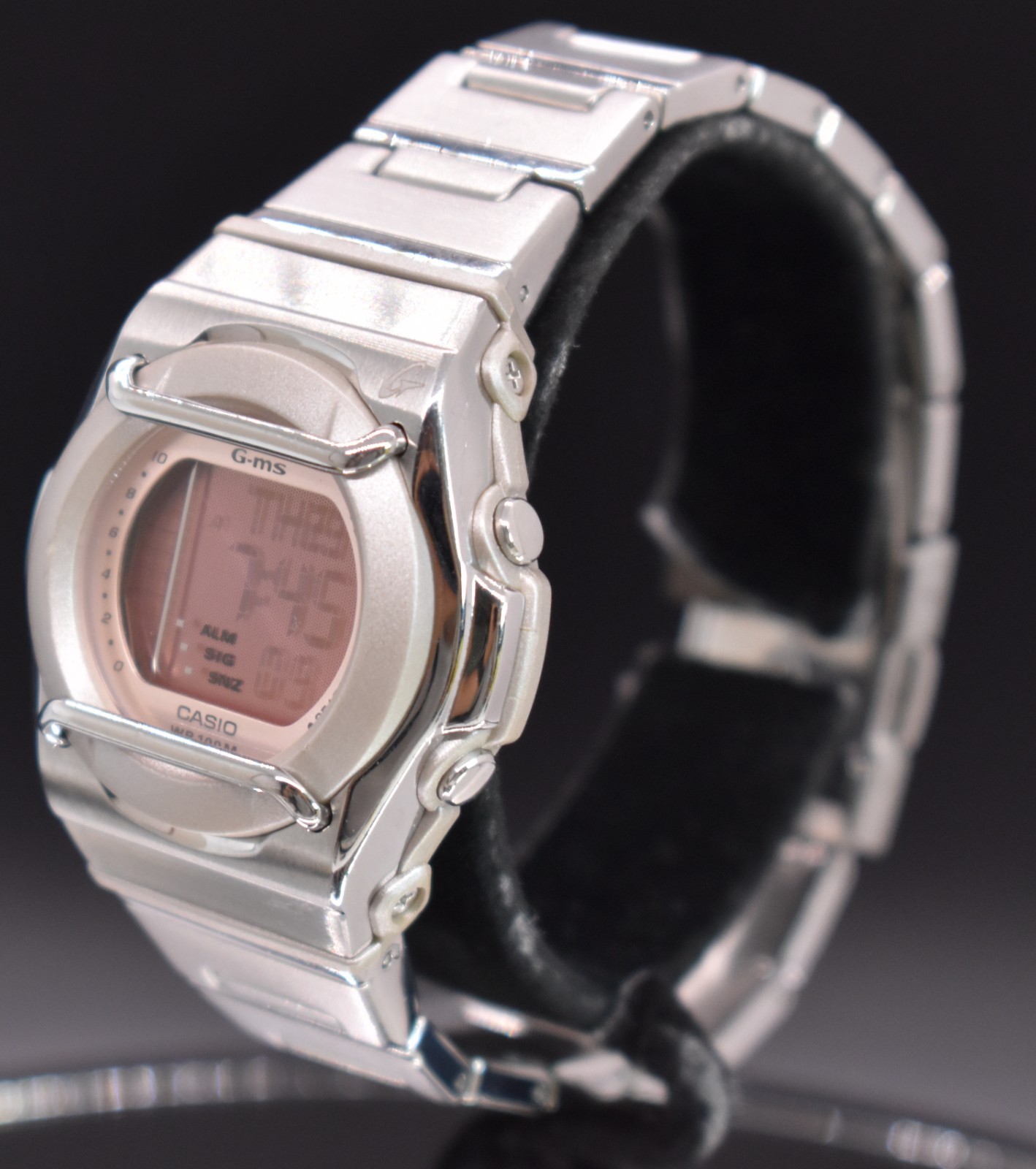 Y2K Casio Baby G G-MS MSG-160D 36mm Digital Watch LCD 10 Bar 2004