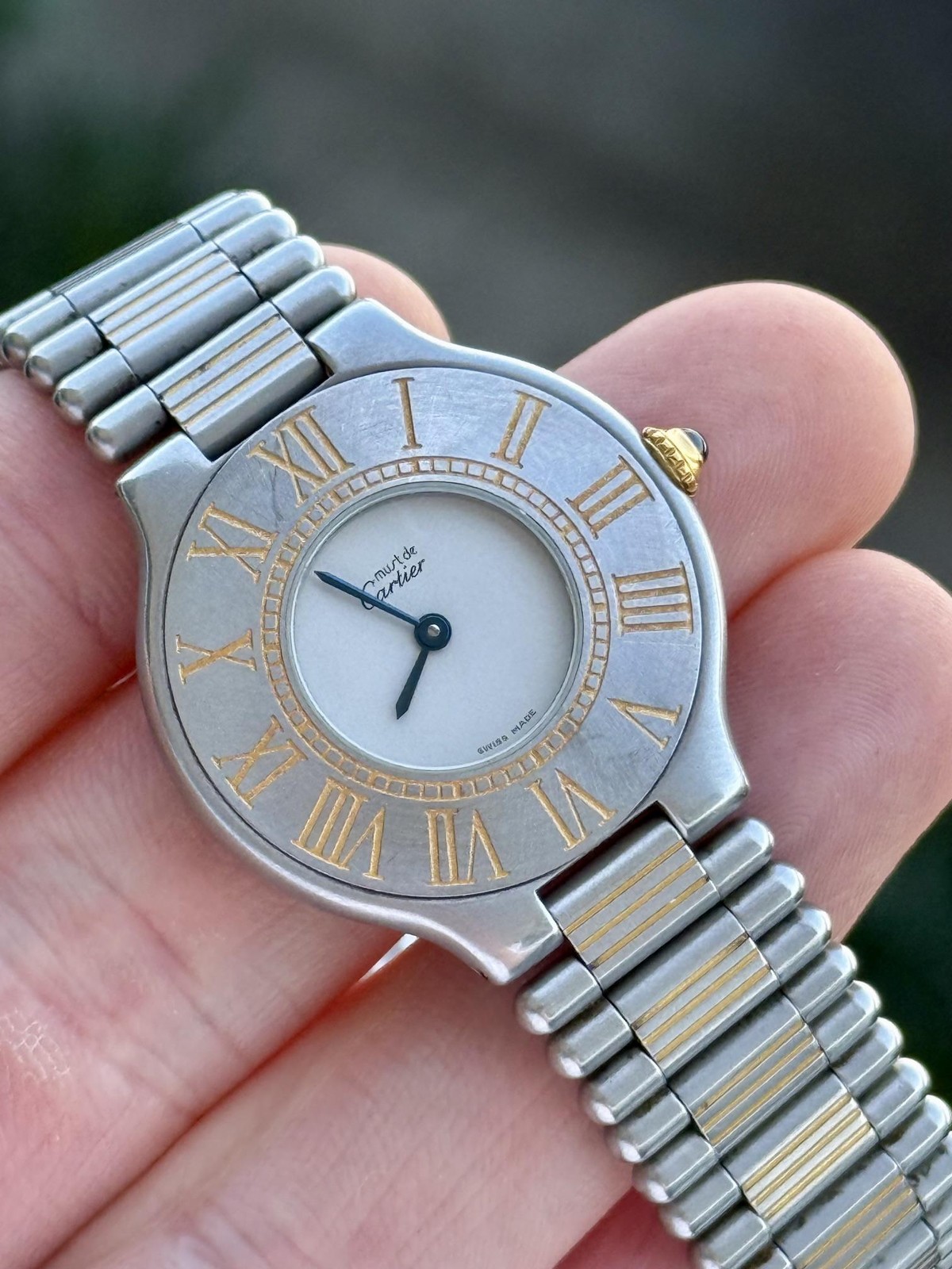 Cartier Must De 21 Cartier 31mm Quartz W10050F4 – No box No papers