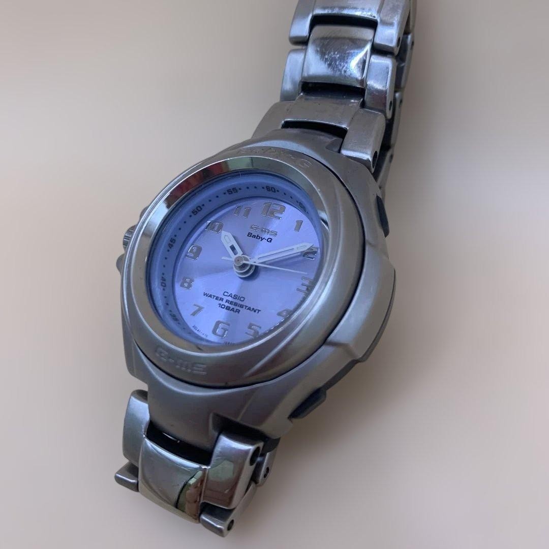 CASIO Baby-G MSG-501 Silver Watch G-MS