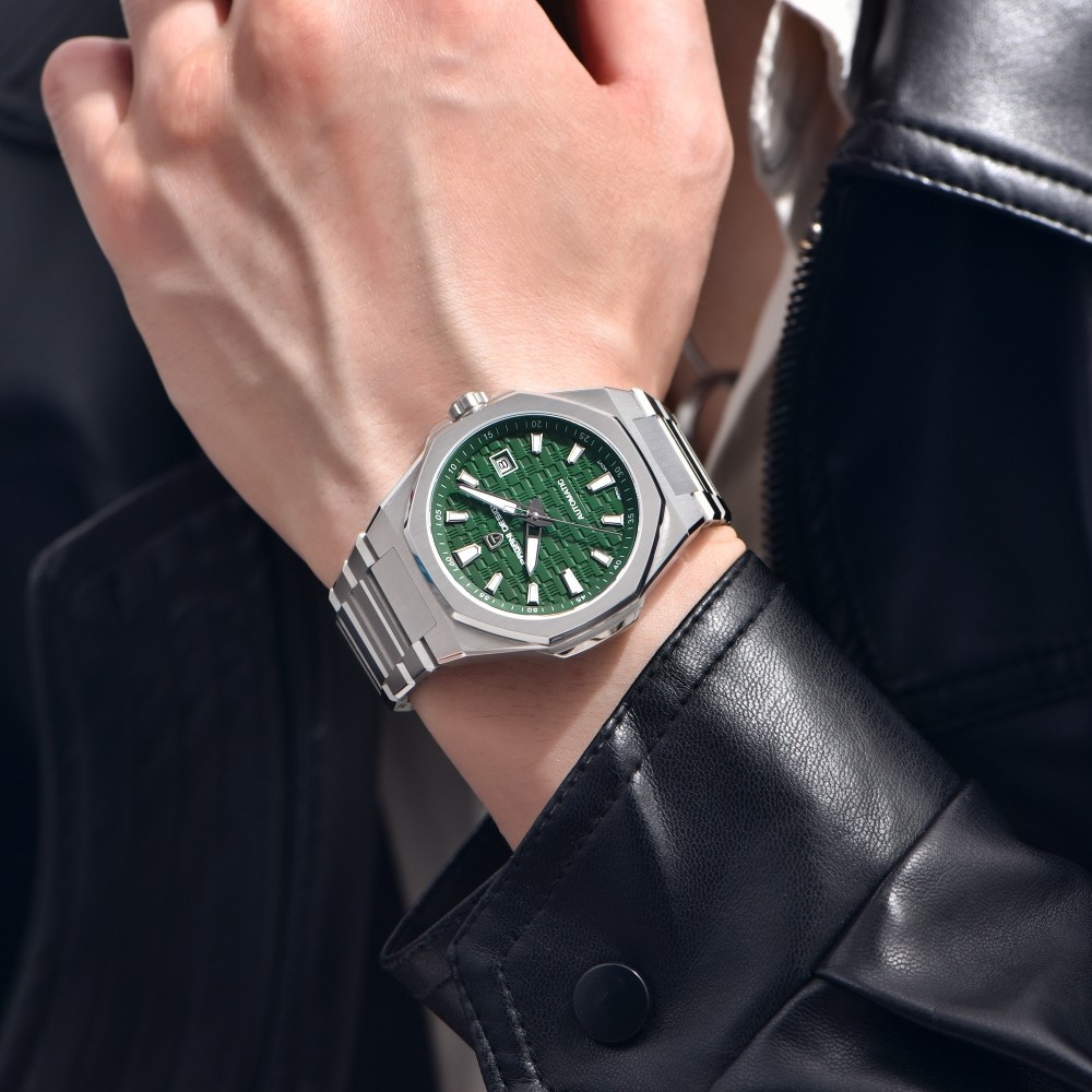 Men’s Automatic Mechanical Watch Miyota Movement Sapphire Glass 100M Waterproof