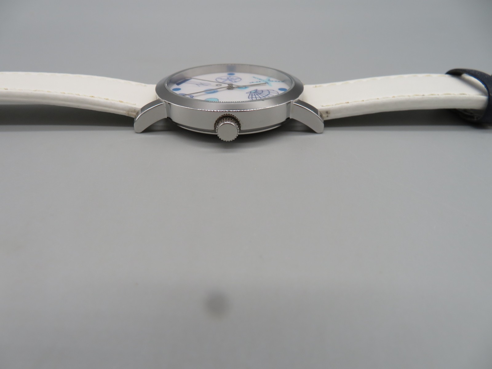 Shard Nautical Beach Theme Quartz Watch Shell Anchor Dial New Battery