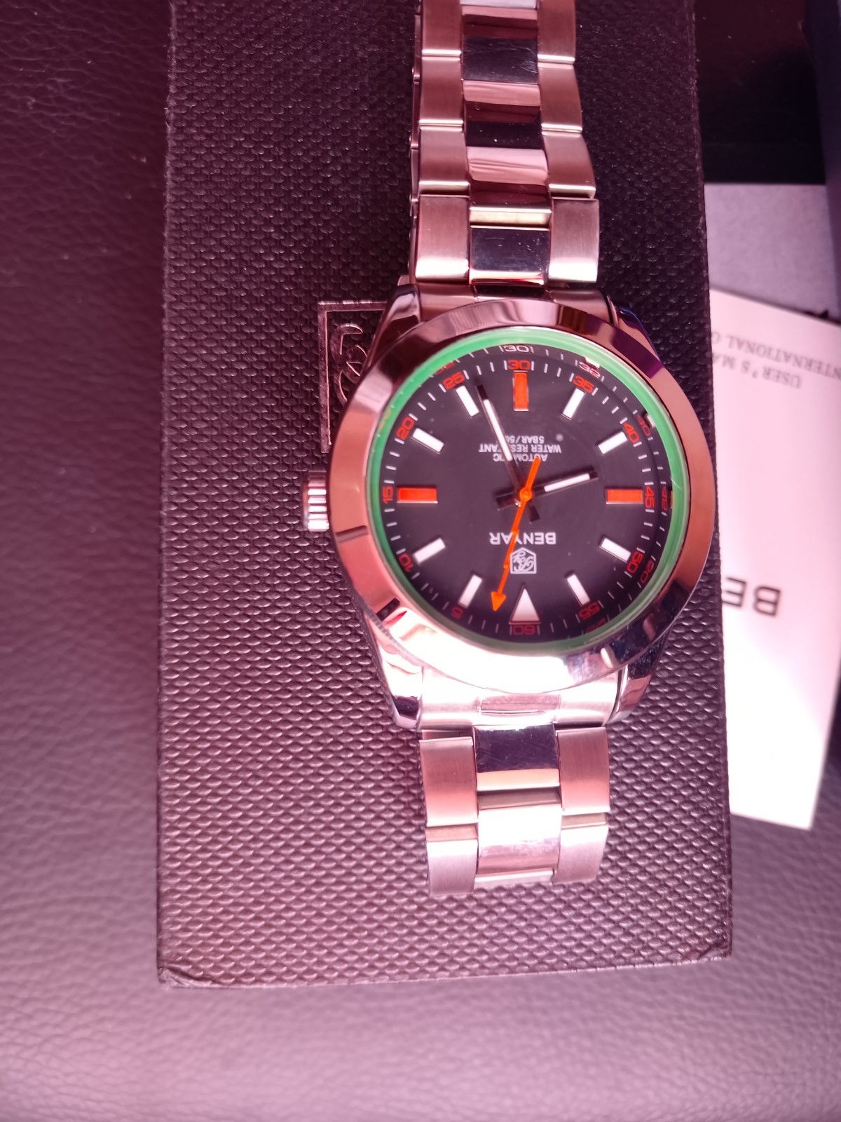 BENYAR Mens Watches Top Brand Luxury Automatic Waterproof Mechanical New 2024