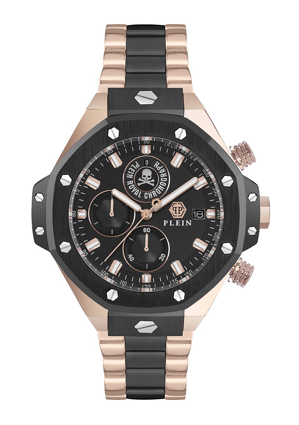 Philipp Plein Multicolour Mens Chronograph Watch Plein Chrono Royal PWLFA0625