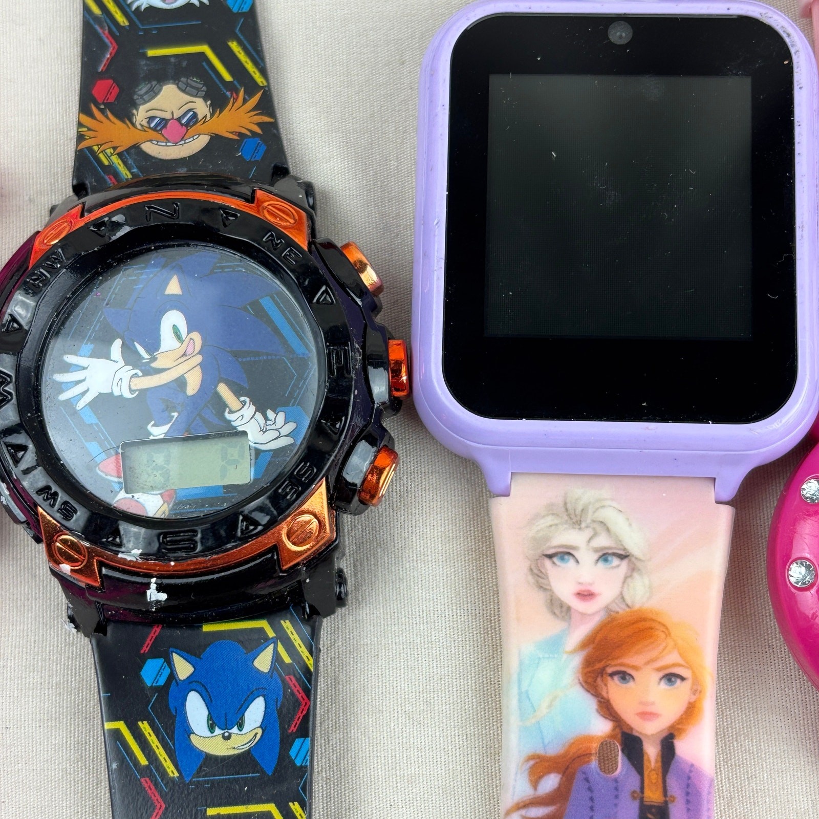 Kids Children Watches Pop Culture Disney Batman Hello Kitty Sonic Blues Clues