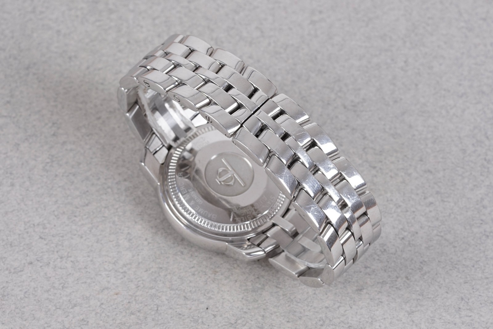 BAUME & MERCIER CAPELAND CHRONOGRAPH W/ BOX REF. MV045216