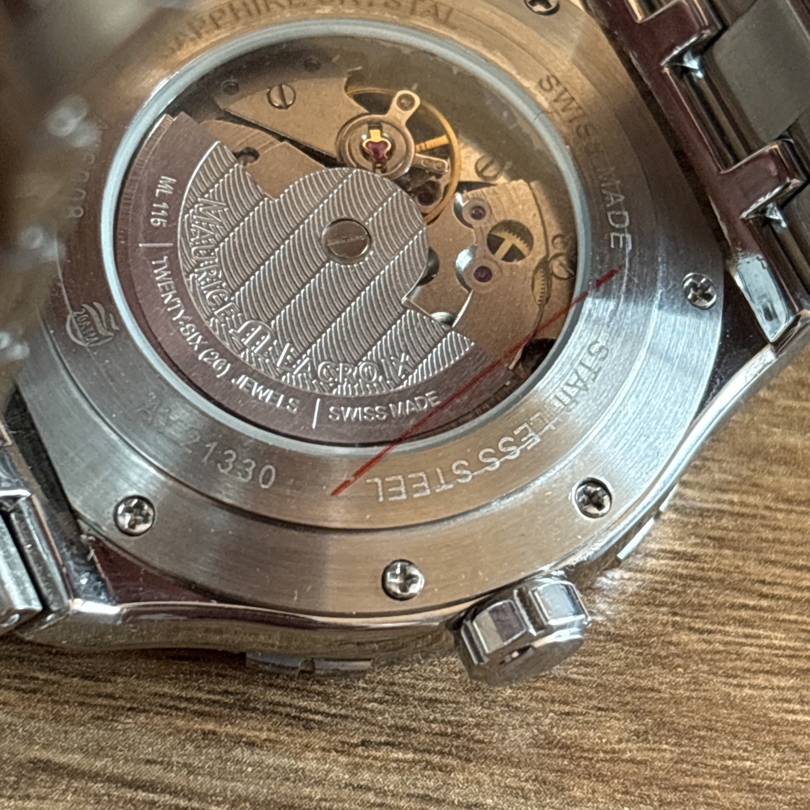 MAURICE LACROIX Aikon Automatic AI6008 42mm Black Dial Steel