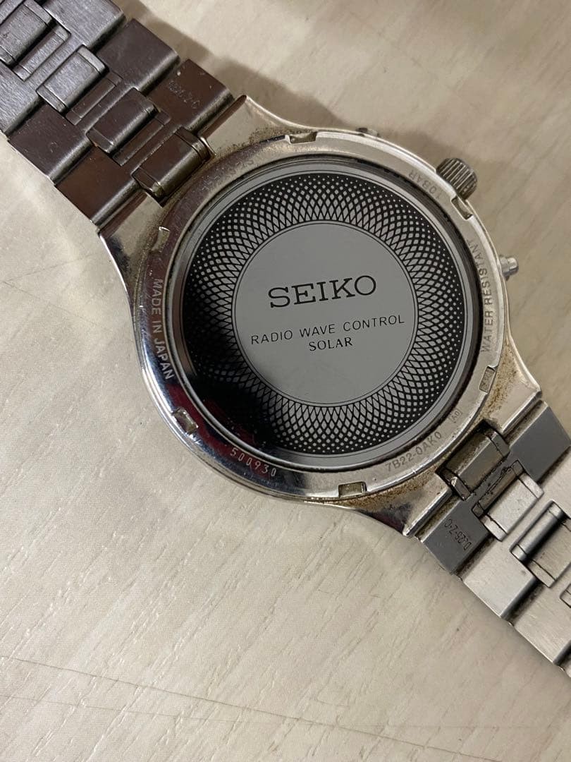 【WR】SEIKO DOLCE 7B22-0AK0 Date Solar