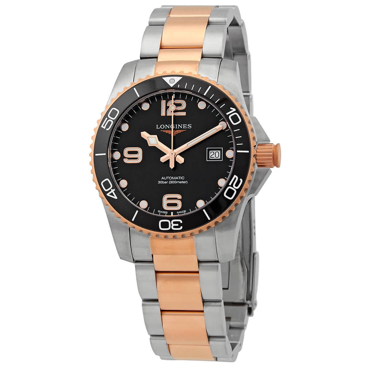 Longines HydroConquest Automatic Black Dial Men’s Watch L3.781.3.58.7