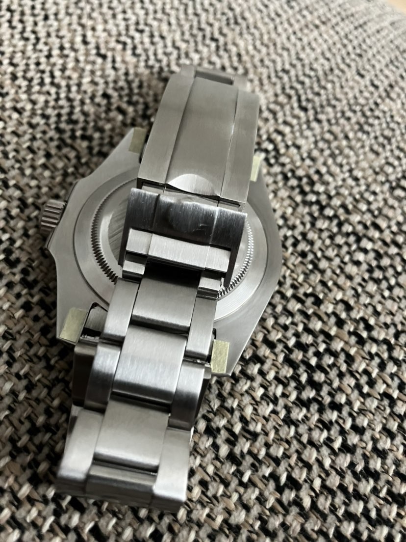Custom Black 41mm Sub Style Dive Mod Watch Stainless steel Automatic watch