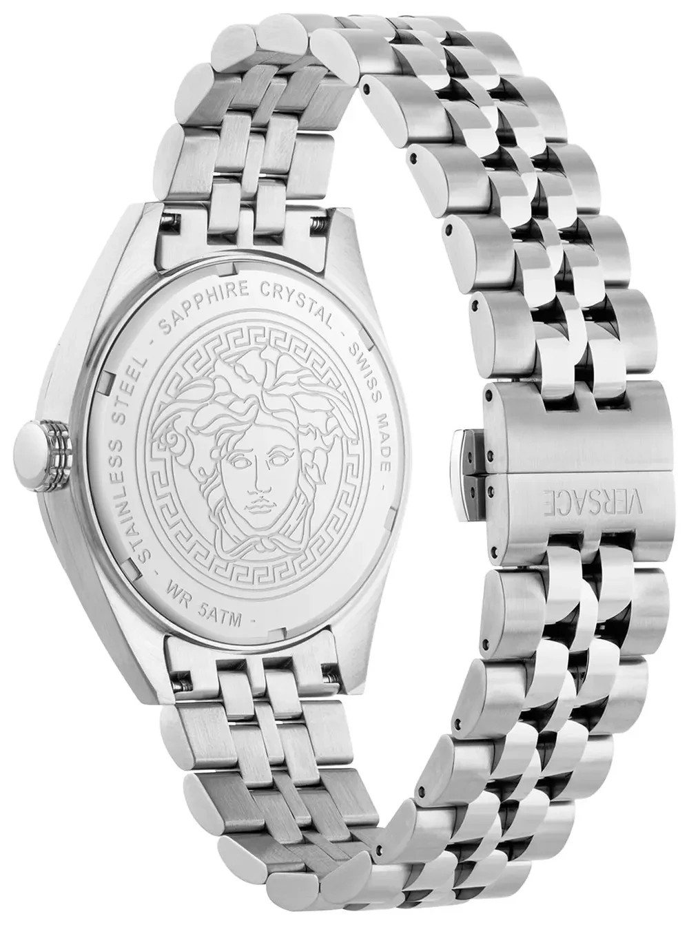 Versace Athletics VEKHA0425 Men’s Black Dial 41mm Swiss Quartz Sapphire Watch