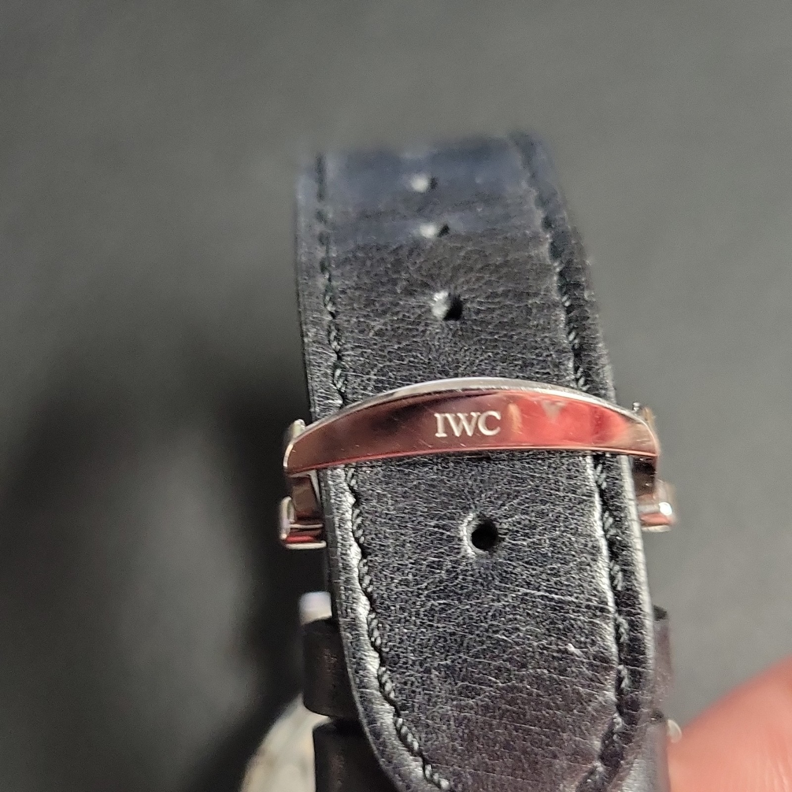 IWC Portofino Hand-Wound White Dial Date Small Sec Power Reserve Box Papers