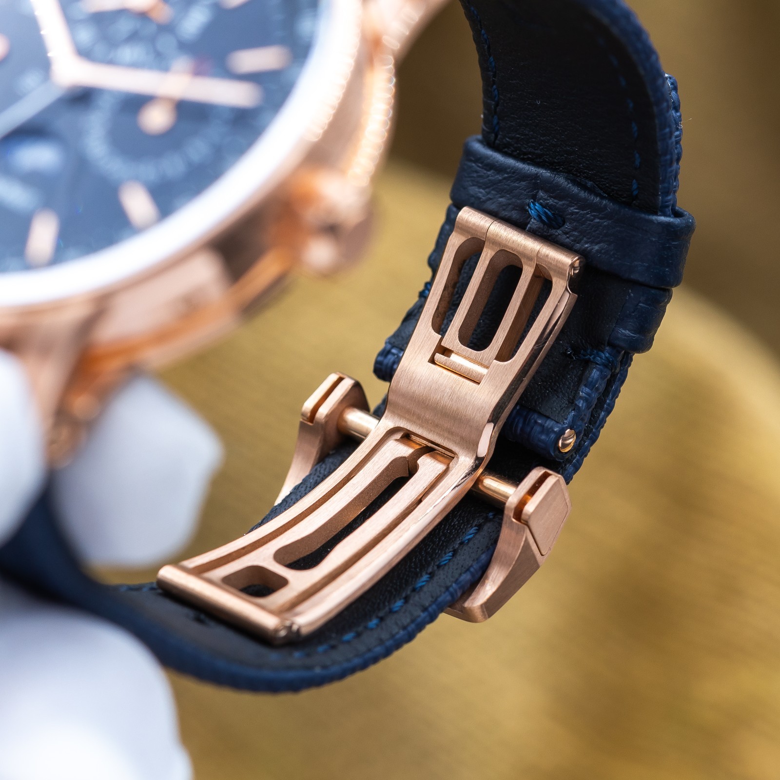 Audemars Piguet Code 11.59 Perpetual Rose Gold 41 Blue Dial Full Set AP 26394OR