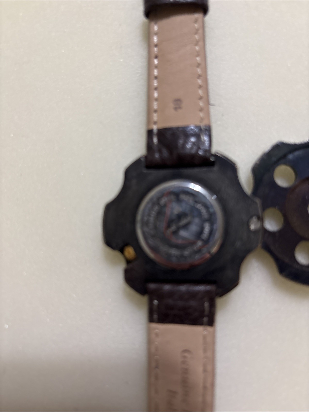 Jalga Python 357 Mag Japan Movement Stainless Steel Bronze Watch Italy Leather