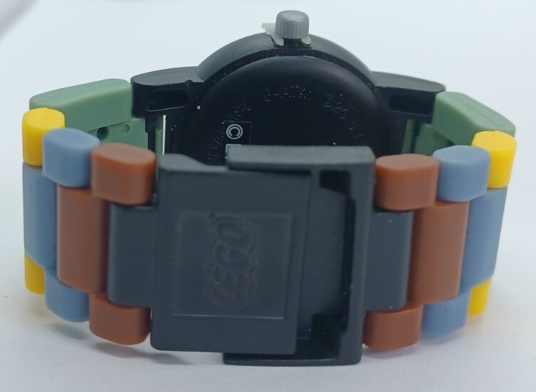 Lego Star Wars Boba Fett Watch Black Case Multicolor Plastic Band Easy Read New