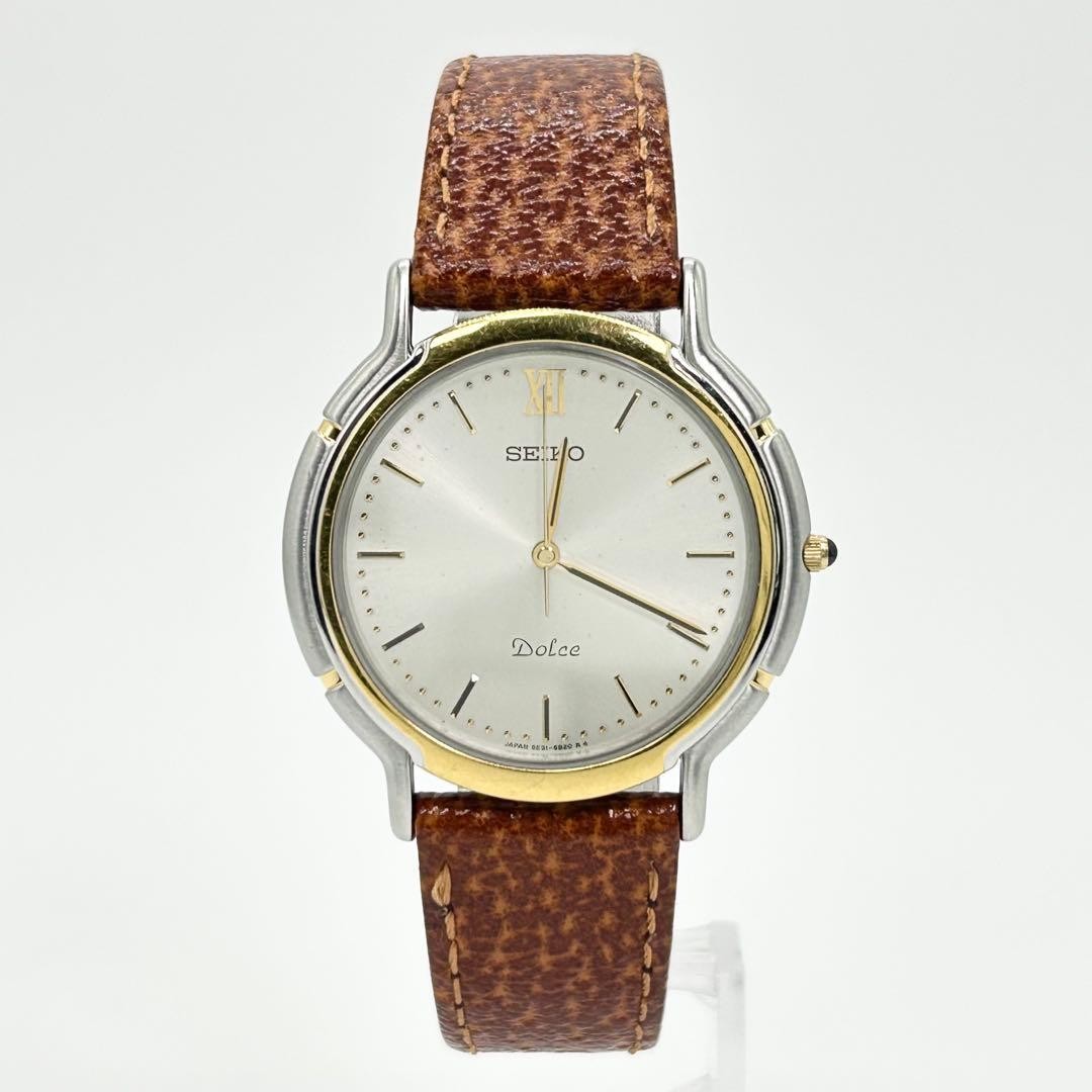 SEIKO DOLCE 5E31 6B30 Quartz Watch