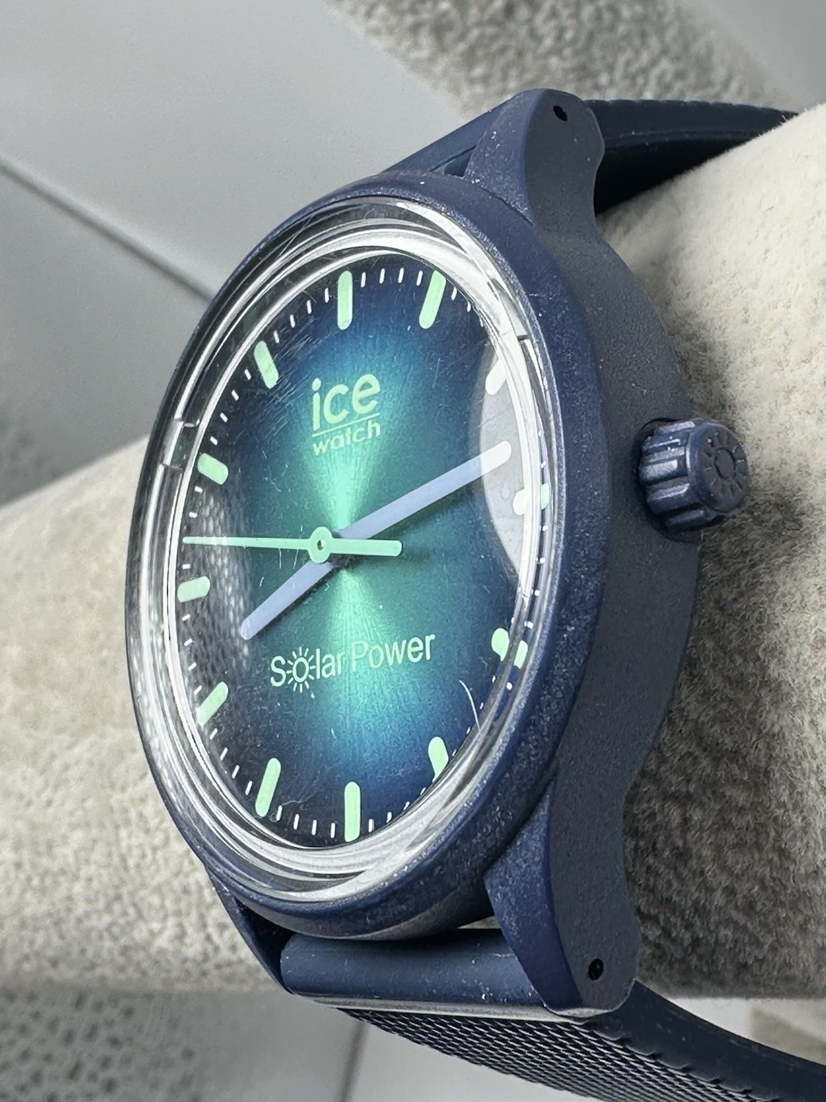 Ice 019032 Mens Solar Borealis Working Watch 40MM 8.5″ Made In Belgium R70