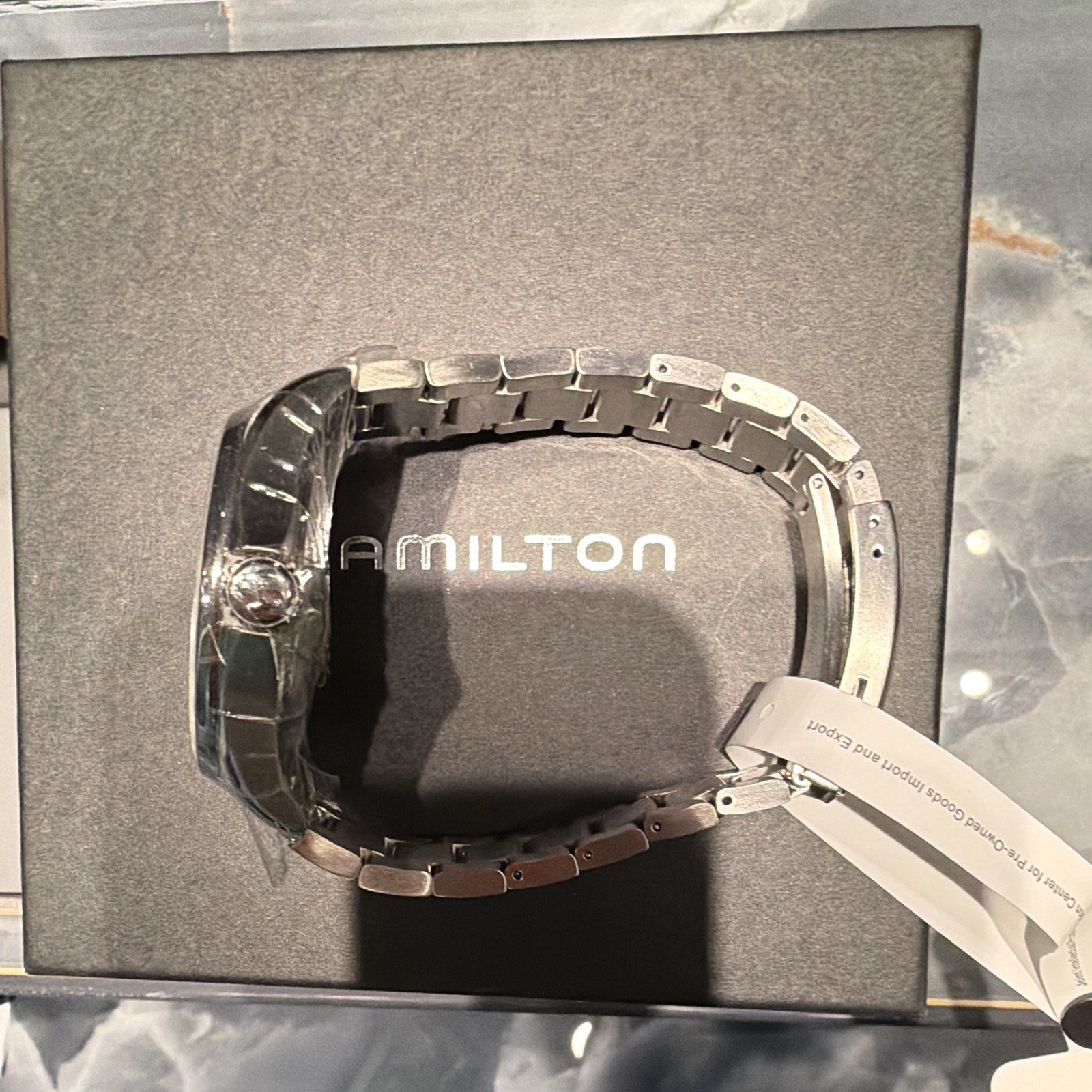 Hamilton Khaki Pilot Automatic Blue Dial 42mm Day/Date 100m Steel Bracelet Box