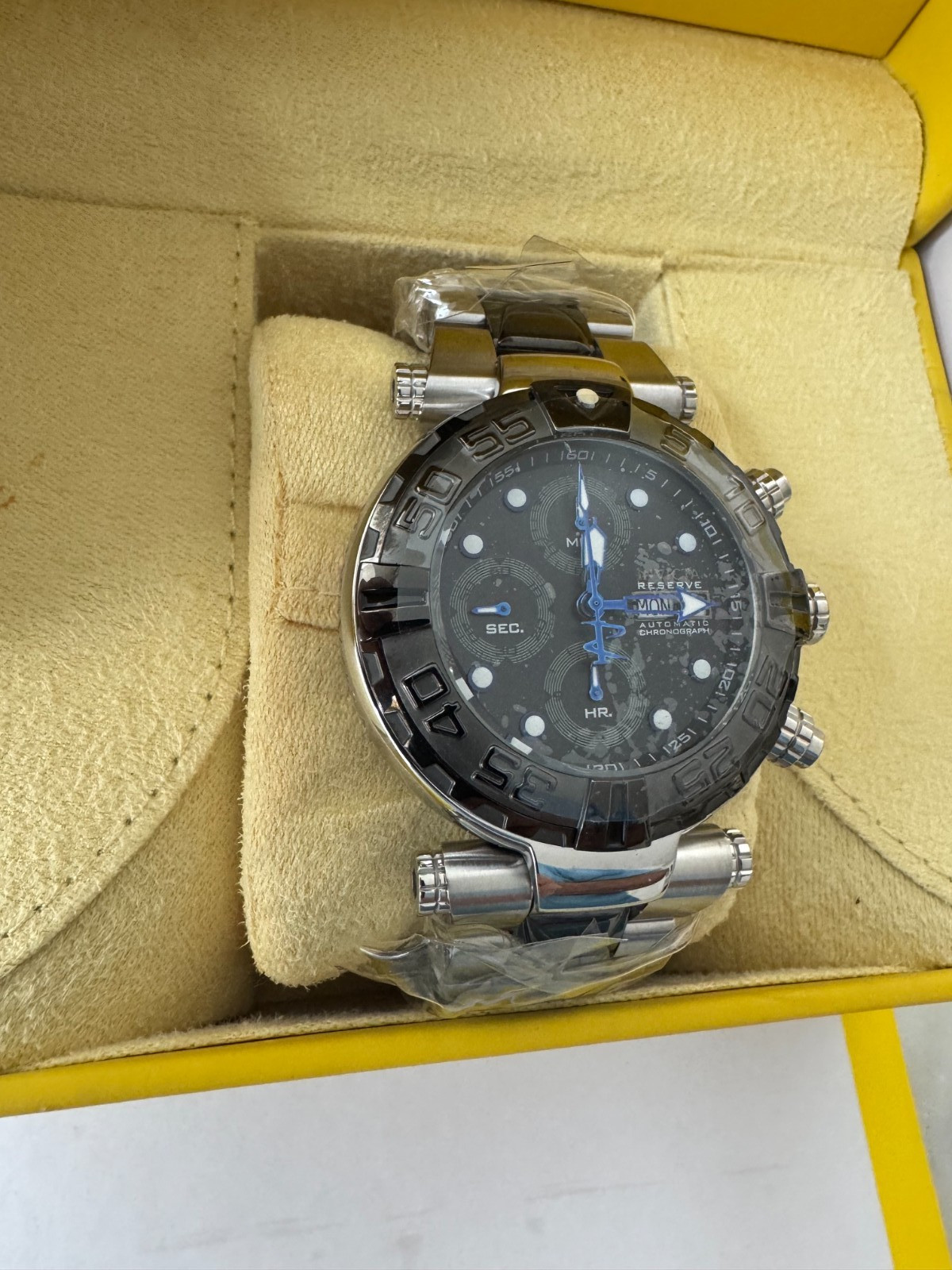 Invicta 23381 Black Steel Sub Nova Limited #15/1000