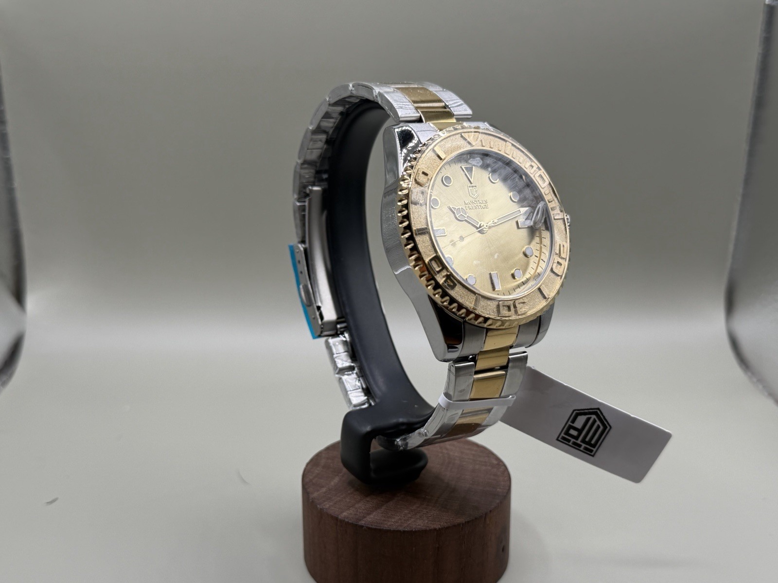 Invicta Montres Prestige X Gold Silver Men’s Watch 43mm Luxury Two Tone New