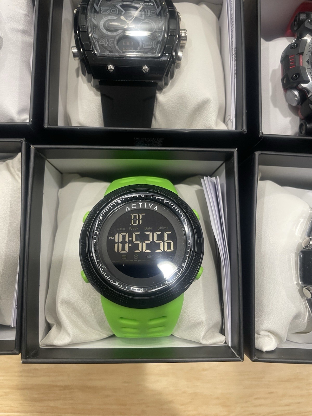 Activa X Invicta Lot of 6 Watches Multicolor Collection Bulk Assorted