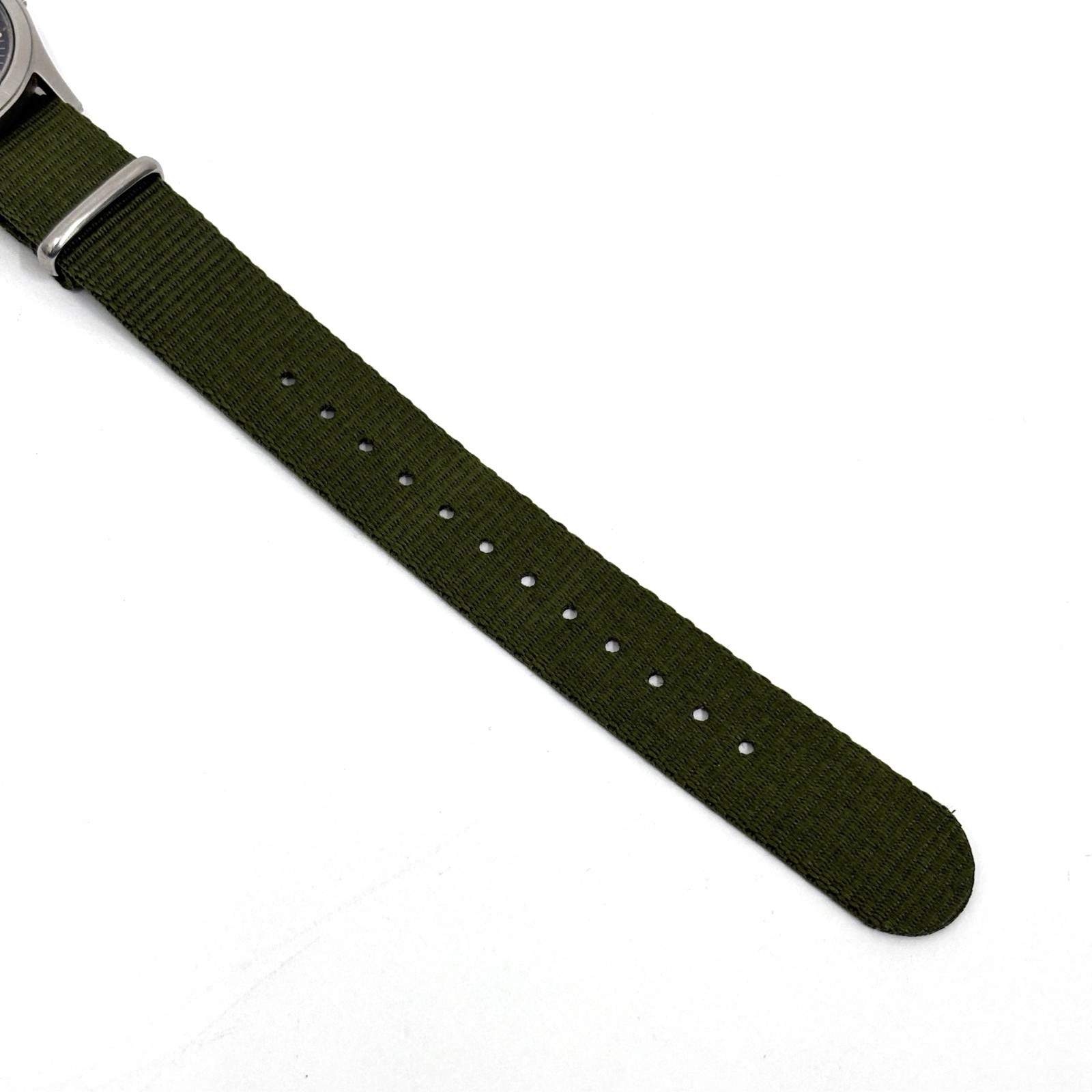 Vintage 90s Eddie Bauer French Quartz Military Field Watch 34mm Date New Battery