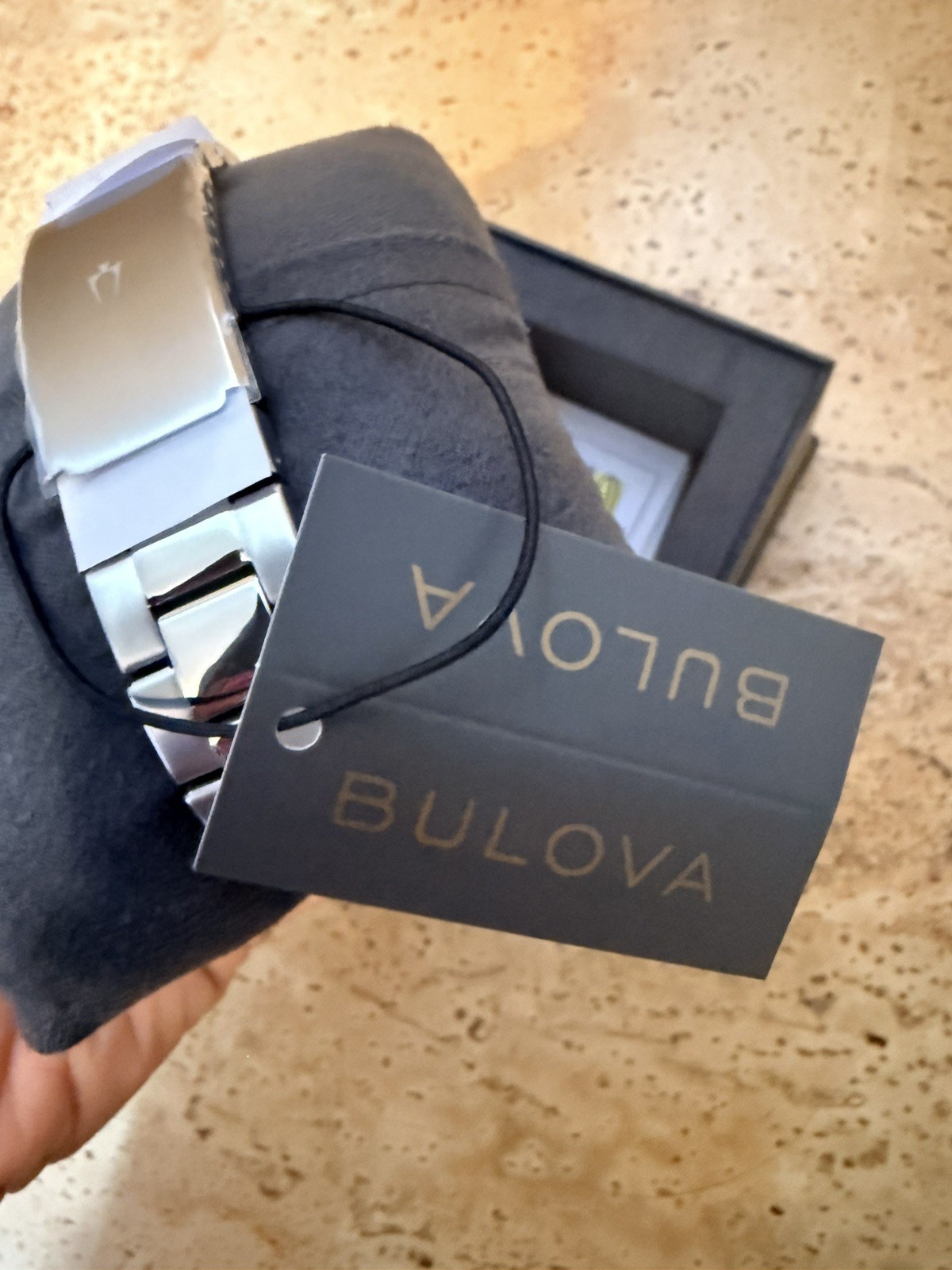 Bulova Classic 96A228 Men’s Watch Blue Sunray Dial Brand New In Box