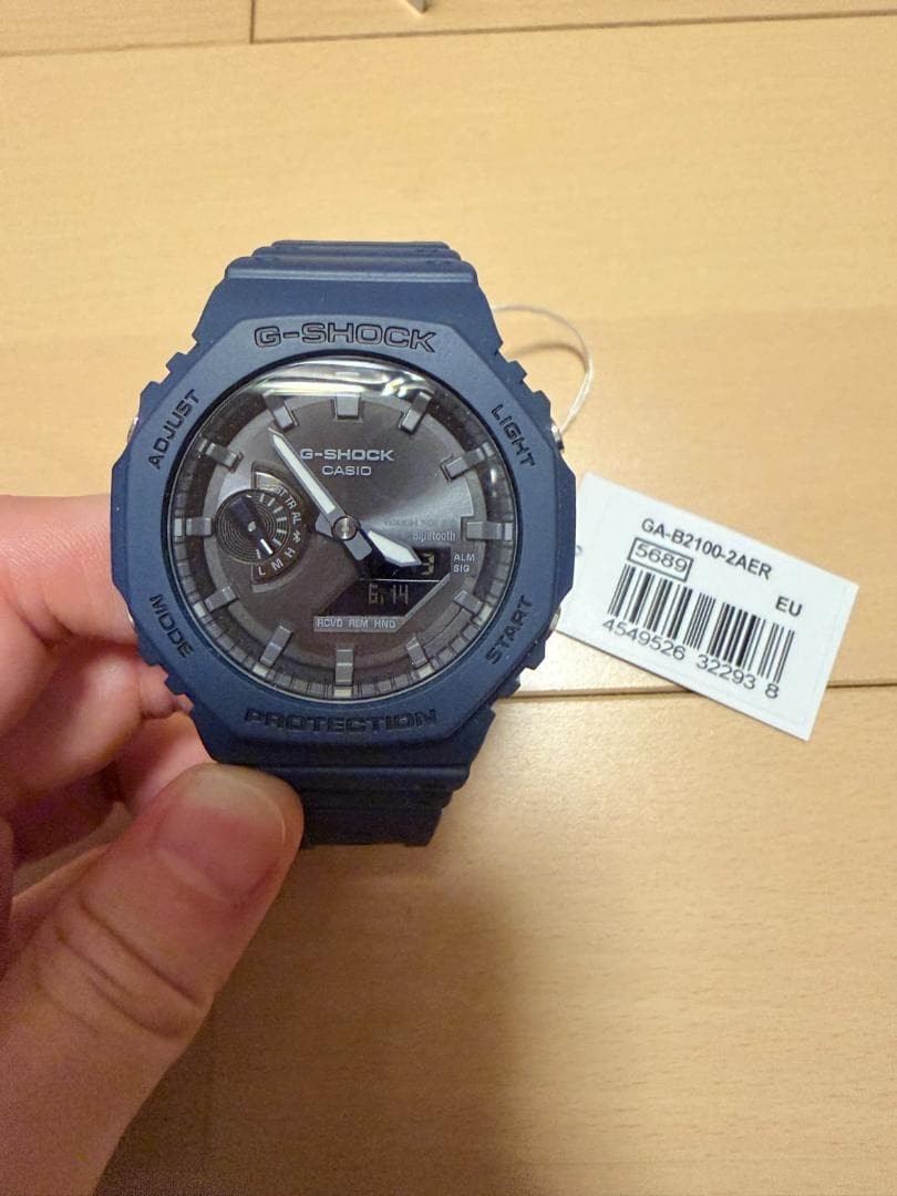 Casio G-SHOCK GA-B2100-2AER Tough Solar Navy Watch Used
