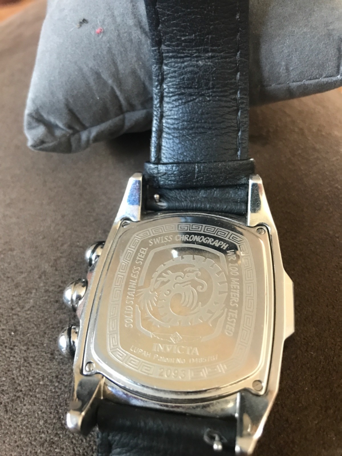 Invicta Men’s Lupah Dragon Chronograph Watch 2093 Swiss mfg