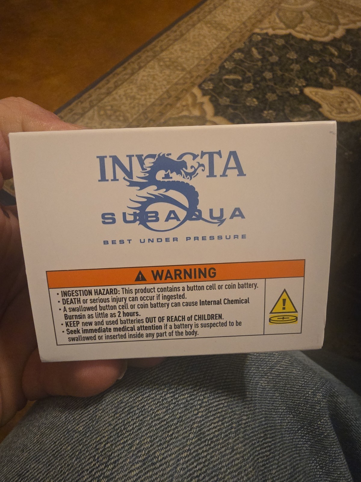 Invicta Subaqua Men’s Watch – 44mm, Dark Brown 70034 New