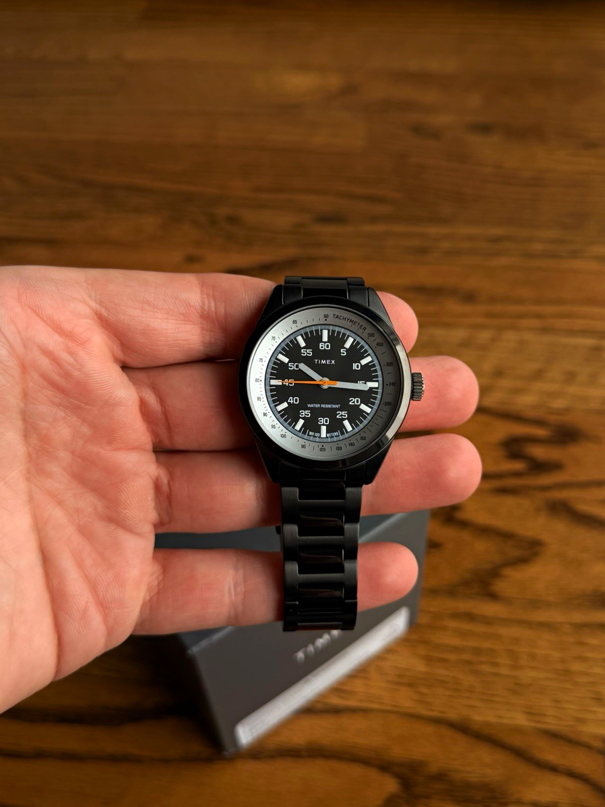 Timex X Huckberry Black Max Reissue (NEW) In box and papers