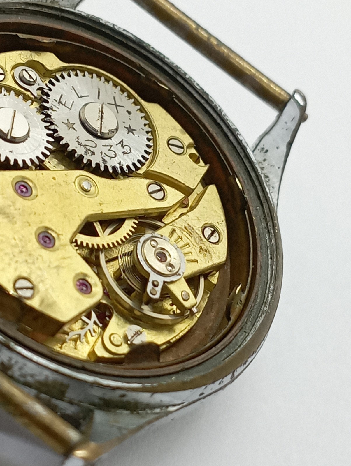 Vintage ELIX watch Cal. “Cupillard 233 New” Working Very Well