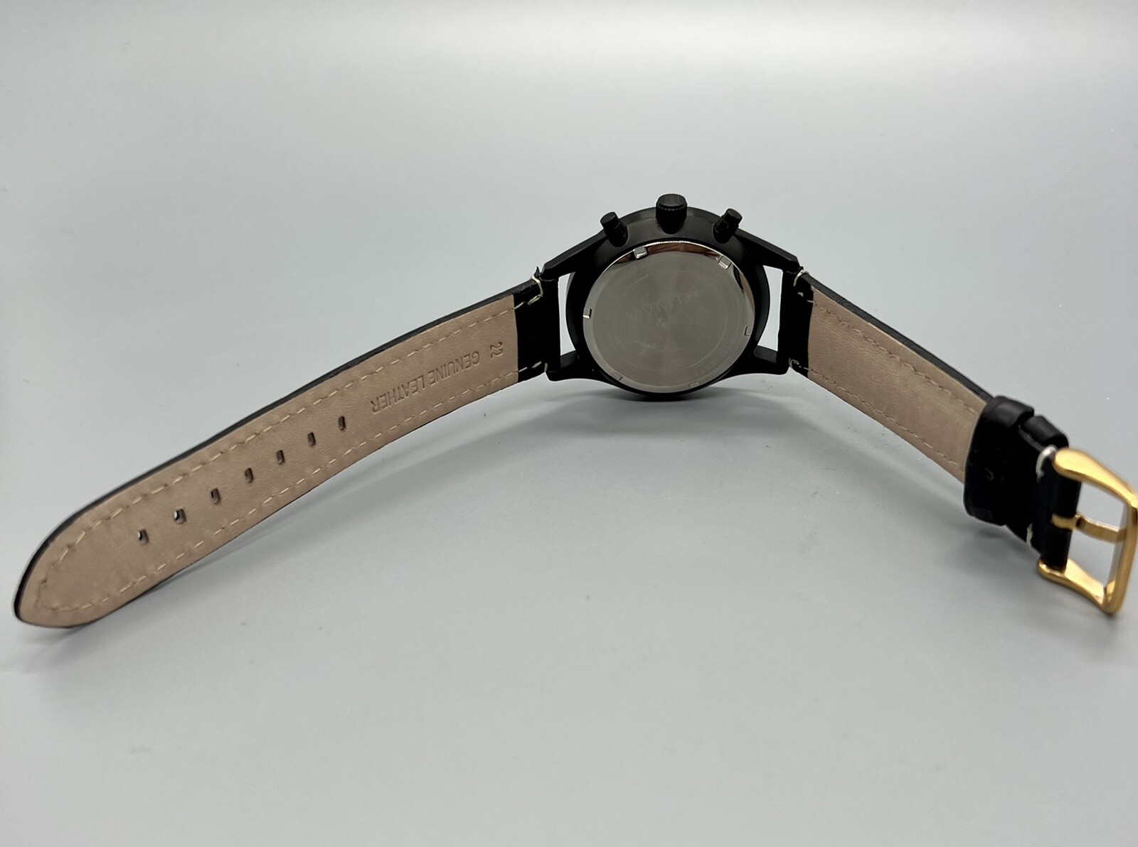 MVMT By Movado Voyager Chronograph Watch Men Matte Black Date 42mm .