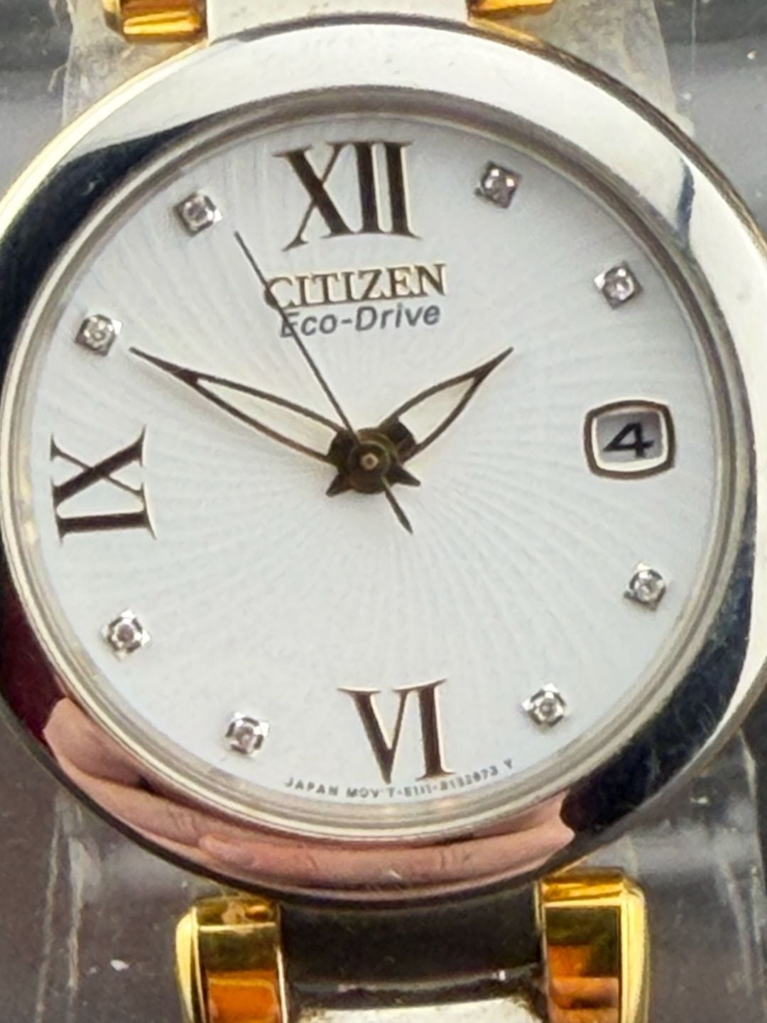Citizen Eco-Drive Marne Two-Tone Diamond E111-S092892 Signature Model EO1116-57A