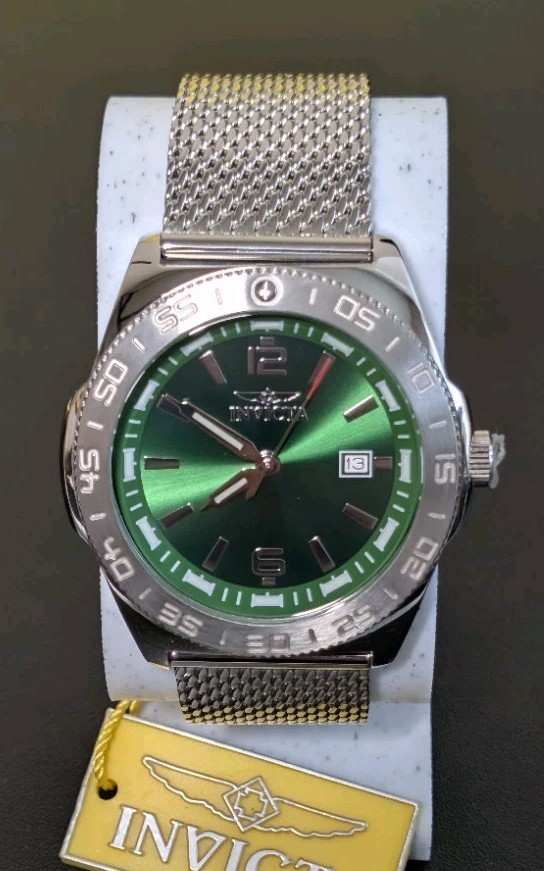 Invicta Coalition Forces Men’s Watch (Model 48348) – Green Dial – 45mm