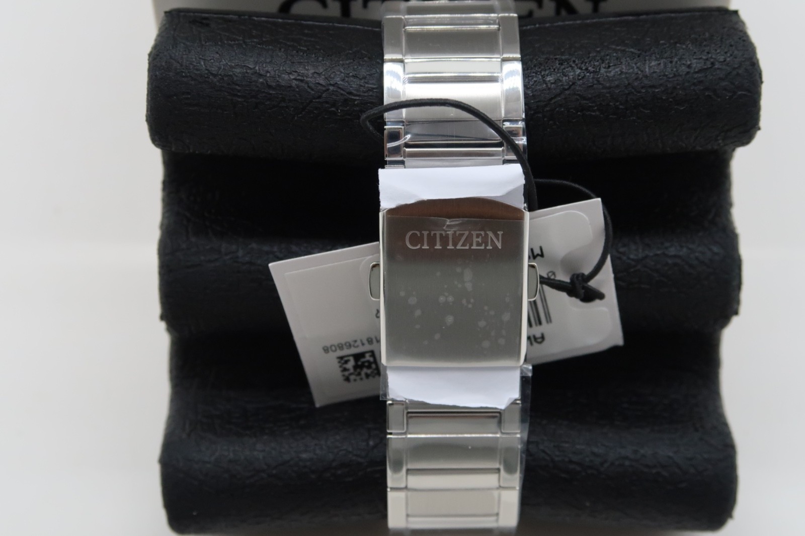 Citizen Eco-Drive Classic Blue Dial Men’s Watch Classic Stainless AW0081-54L NEW
