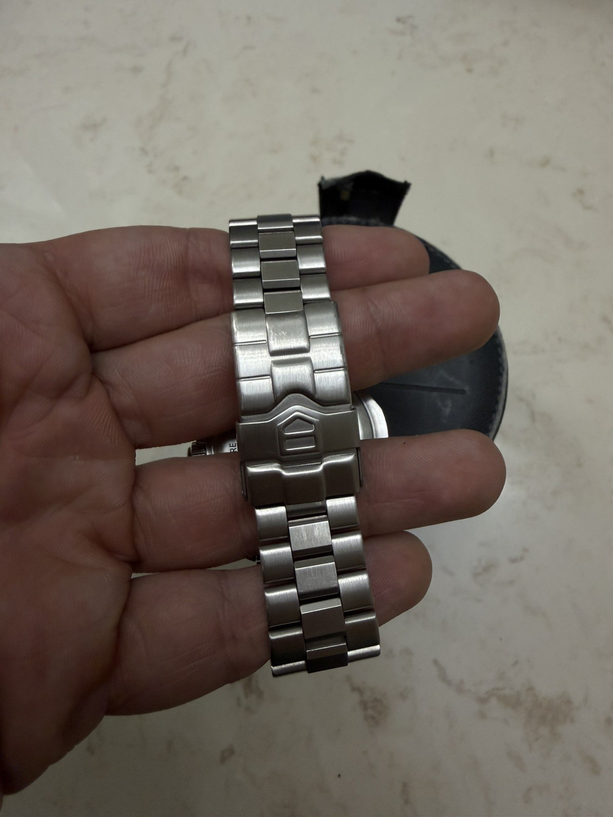 The TAG Heuer Series 2000 WK1110-0 Black Dial Quartz Watch