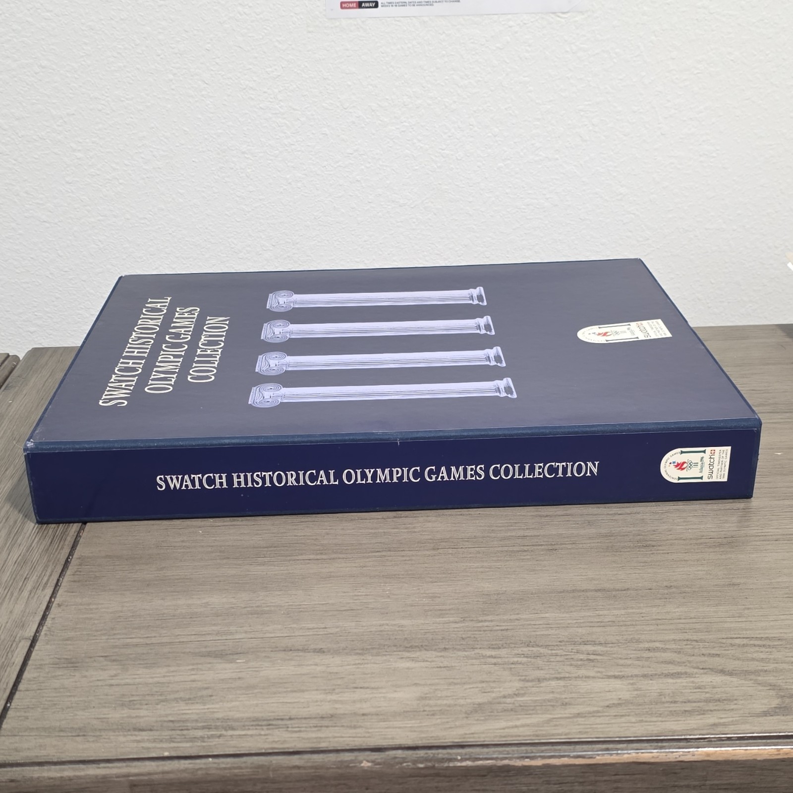 Swatch Historical Olympic Games Collection Quartz Analog Watch Box & Manual