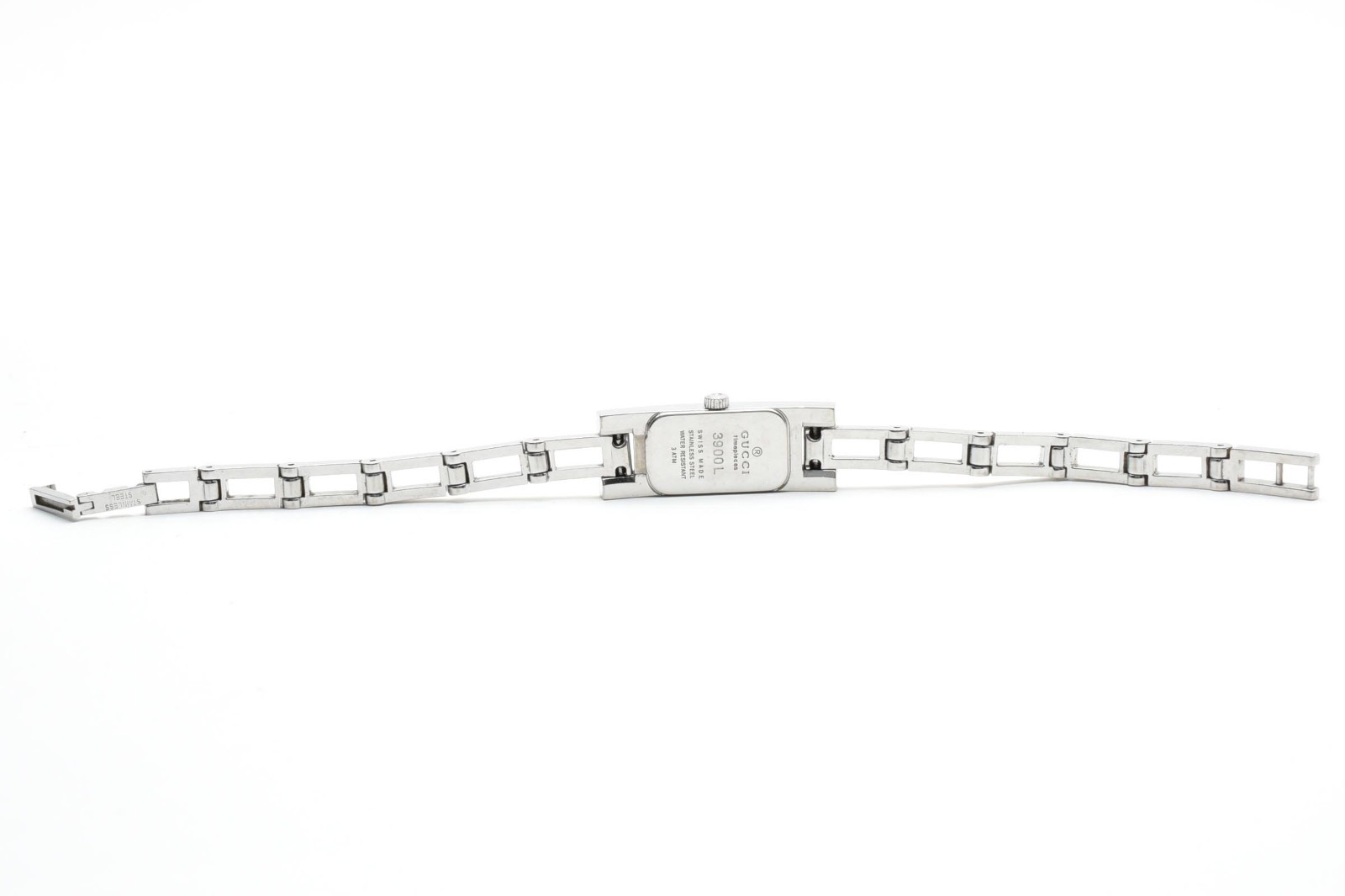 [EXC+5] GUCCI 3900L Women’s Watch silver Dial Quartz Swiss Made from JAPAN