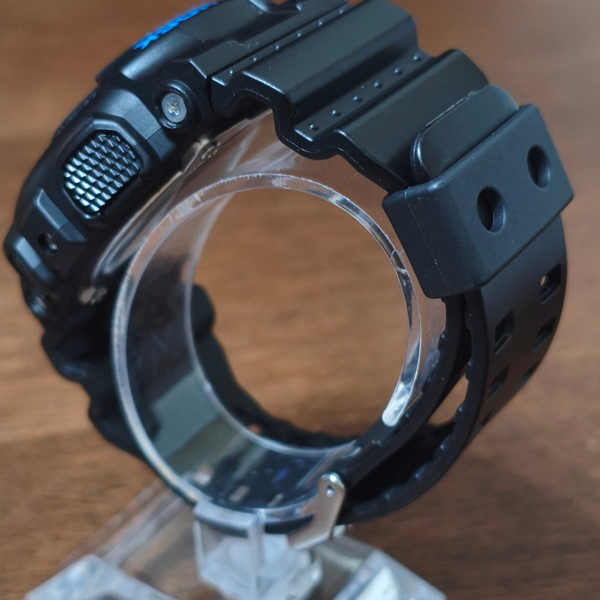 Casio G-Shock GA-100CB-1AJF Blue Camo Watch Pre-Owned