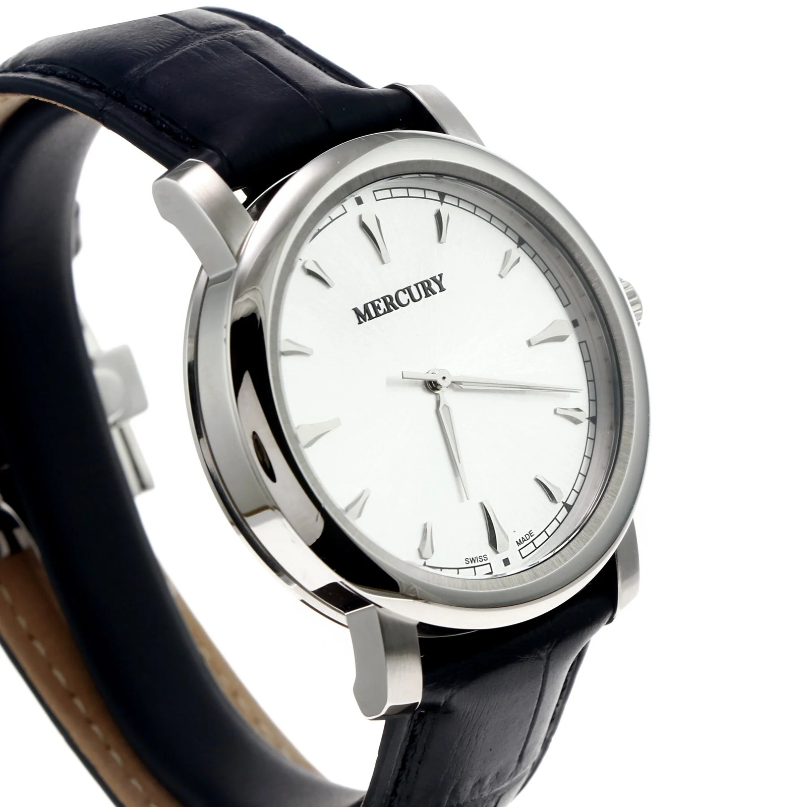 Mercury – Swiss Watch – ME375-SL-1 Swiss Quartz 42 mm ME375 50m (5 ATM, 169 ft)