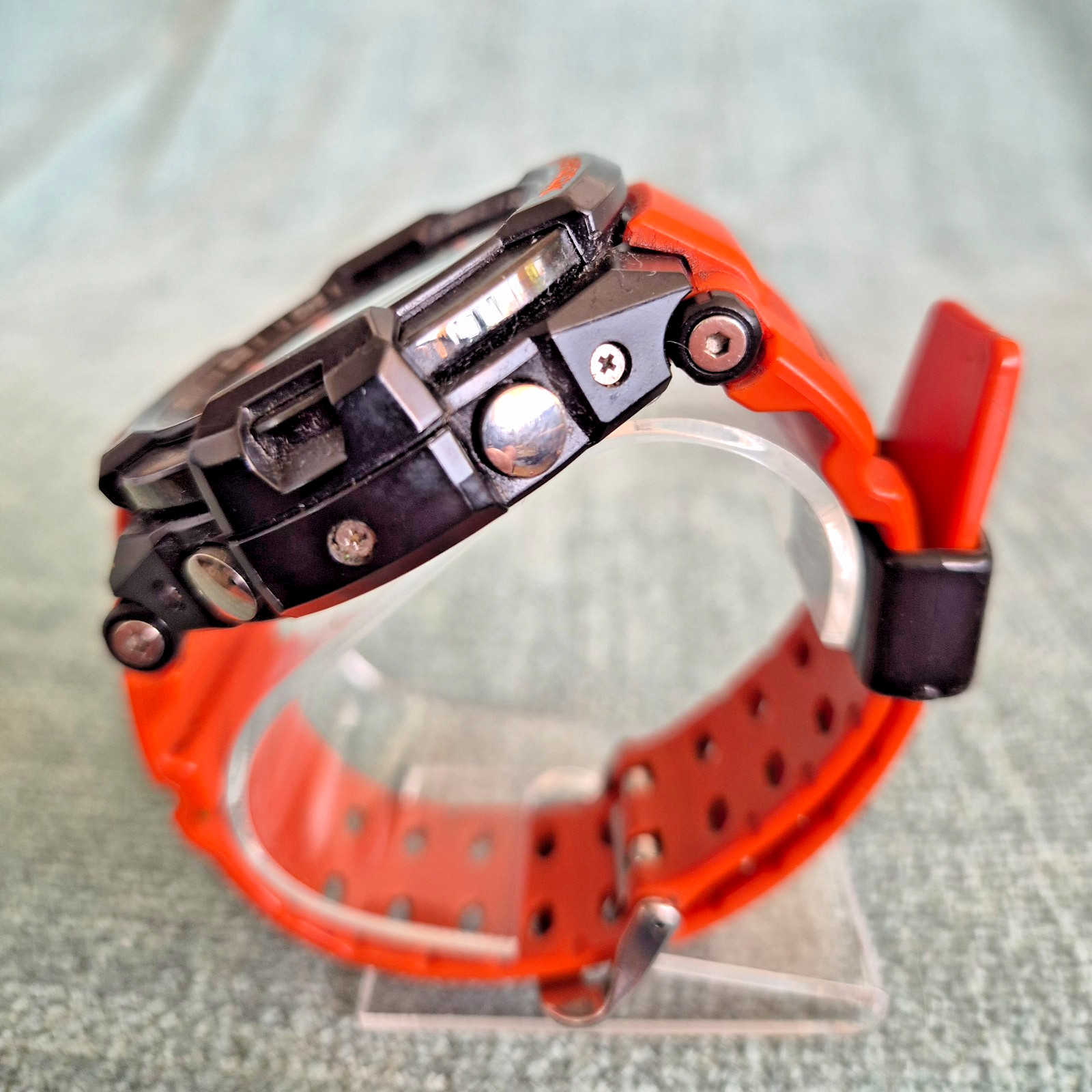 Casio G-Shock GA-1000-4A – Gravitymaster – Orange – Compass – Thermometer